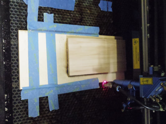 Rudder Faired and Finished with attaching posts installed