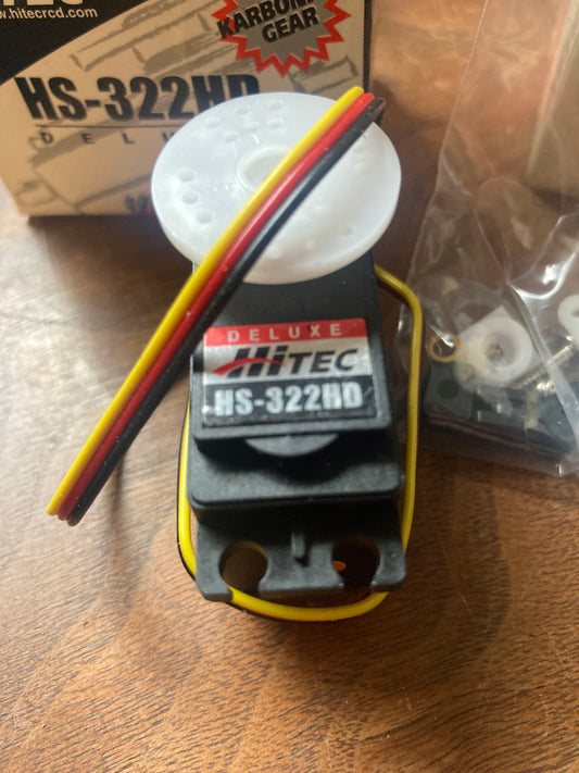 Hitec HS-322HD Servo suitable for MiniOpti Rudder