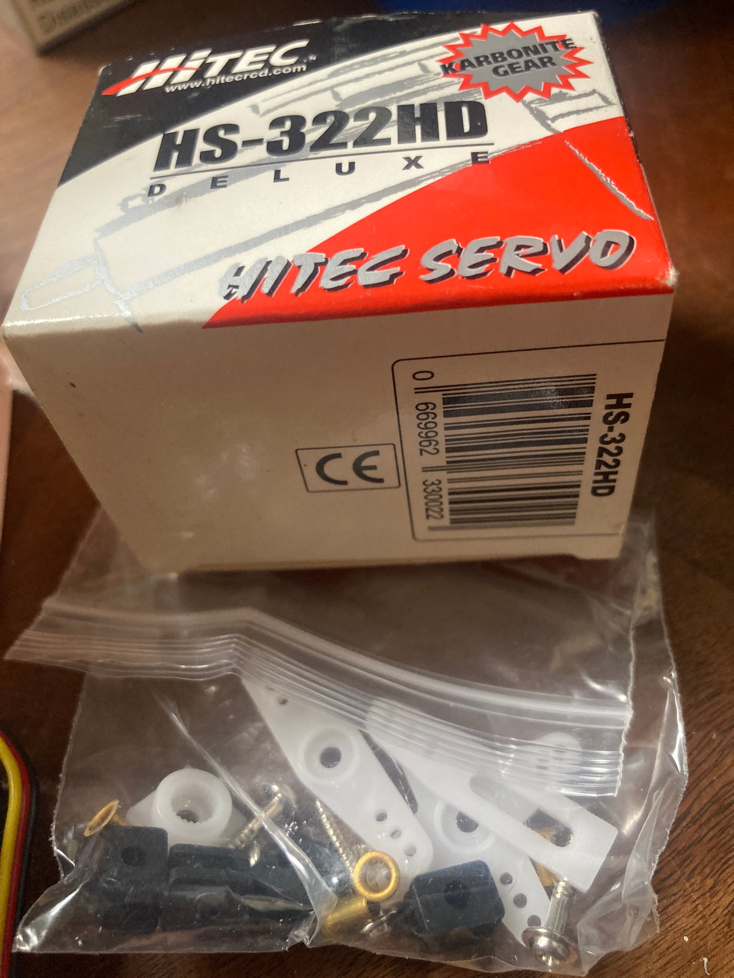 Hitec HS-322HD Servo suitable for MiniOpti Rudder
