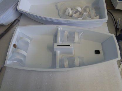1 - Completed Hull Kit ready to finish off assembly.