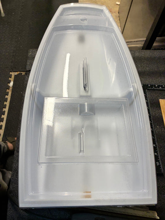 Level 1 Kit - Hull, Deck with servo cover, Thwart & Trunk, Mast Step, Rudder Post