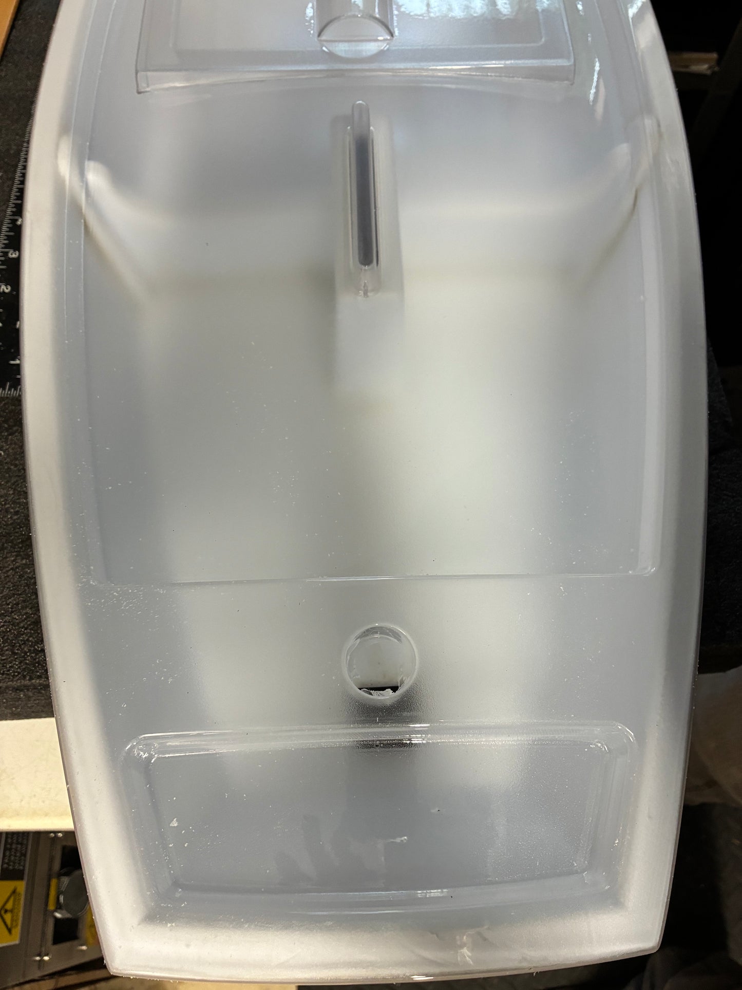 Level 1 Kit - Hull, Deck with servo cover, Thwart & Trunk, Mast Step, Rudder Post