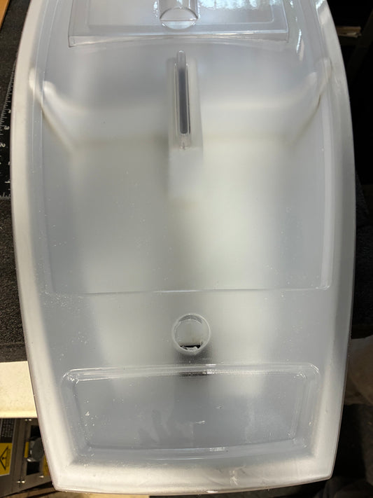 Level 1 Kit - Hull, Deck with servo cover, Thwart & Trunk, Mast Step, Rudder Post