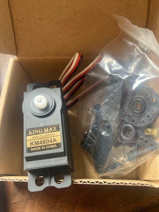 King Max MiniOpti Rudder Servo- KM4804A (Analog)